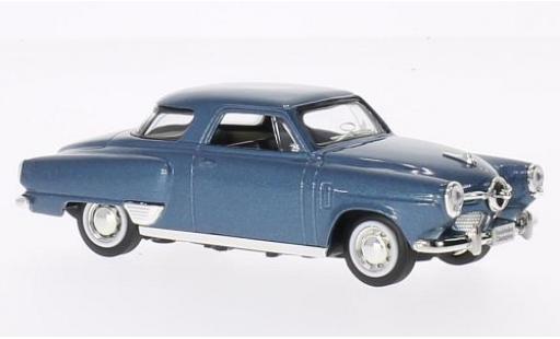 Modelauto Studebaker Champion 1950 metallic blauw sans Vitrine 1/43 Lucky Die Cast