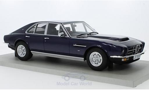 Modelauto Aston Martin Lagonda saloon blauw 1974 1/18 Lucky Step Models