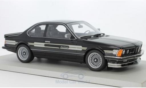 Modelauto Alpina B7 turbo coupe zwart 1/18 Lucky Step Models
