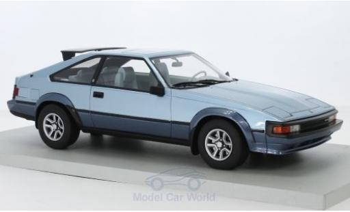 Modelauto Toyota Celica XX Supra MkII metallic blauw/metallic blauw 1/18 Lucky Step Models