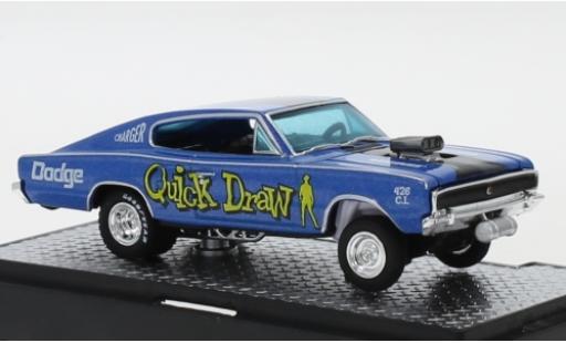 Modelauto Dodge Charger tuning Gasser Quick Draw 1966 1/64 M2 Machines