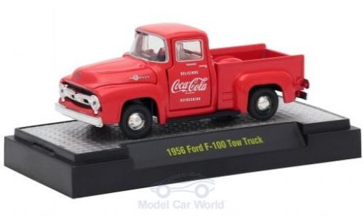 Ford F-1 1/64 M2 Machines 00 Tow Truck rood Coca Cola 1956