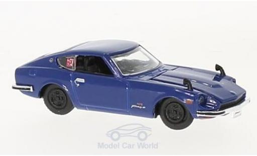 Modelauto Nissan Fairlady Z Z432 432 blauw 1970 1/64 M2 Machines