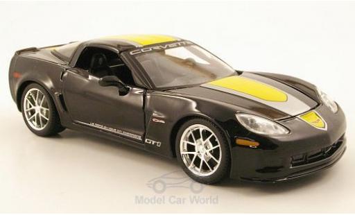 Modelauto Chevrolet Corvette Z06 GT1 zwart 2009 Commemorative Edition 1/24 Maisto
