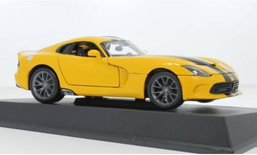 Modelauto Dodge Viper SRT GTS geel 2013 1/18 Maisto