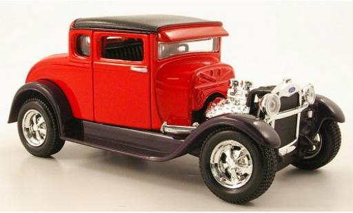 Modelauto Ford Model A Hot Rod rood/zwart 1929 sans Vitrine 1/24 Maisto