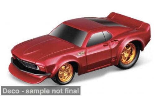 Modelauto Ford Mustang Hardtop rood 1969 1/64 Maisto