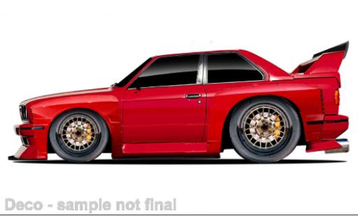 Modelauto Bmw M3 coupe (E30) rood 1/64 Maisto