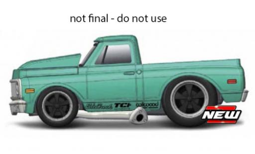 Modelauto Chevrolet C-10 Pickup turquoise 1972 1/64 Maisto
