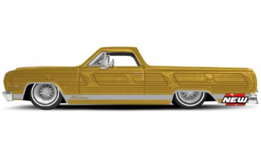 Modelauto Chevrolet El Camino tuning Lowrider dor&Atilde;&copy;/D&Atilde;&copy;corer 1965 1/24 Maisto