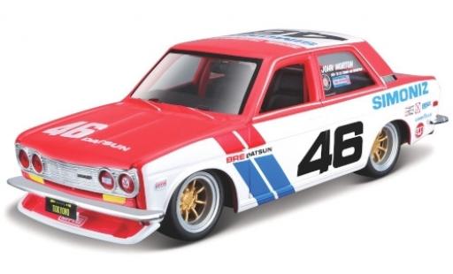 Modelauto Datsun 510 BRE No.46 Simoniz 1/24 Maisto