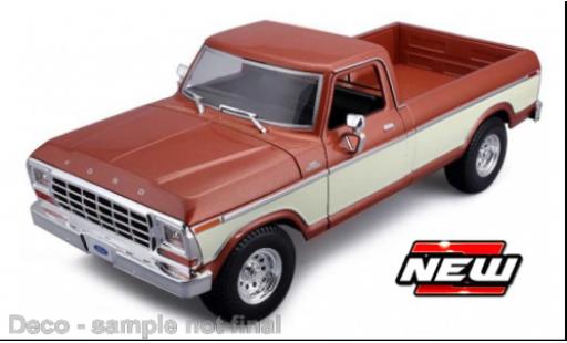 Modelauto Ford F-150 Pickup 50 bronze/beige 1979 1/18 Maisto