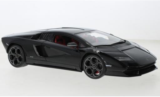 Modelauto Lamborghini Countach LPI 800-4 zwart 2021 1/18 Maisto