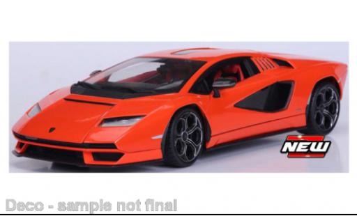 Modelauto Lamborghini Countach LPI 800-4 oranje 2021 1/18 Maisto