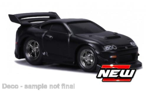 Modelauto Toyota Supra Base (A80) mate zwart 1995 1/64 Maisto