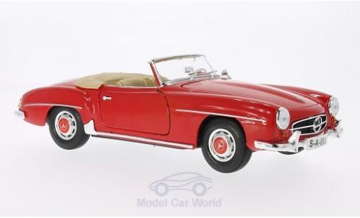 Modelauto Mercedes 190 Base rood 1955 1/18 Maisto