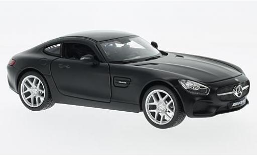 Modelauto Mercedes AMG GT Base mat-zwart 1/24 Maisto