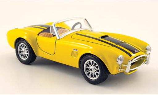 Modelauto Shelby Cobra 427 S/C geel 1967 1/24 Maisto