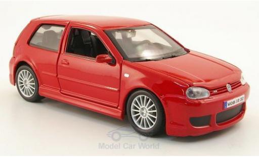 Modelauto Volkswagen Golf R32 IV rood 2006 1/24 Maisto