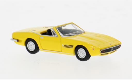 Modelauto Maserati Ghibli spyder geel 1/87 Minichamps