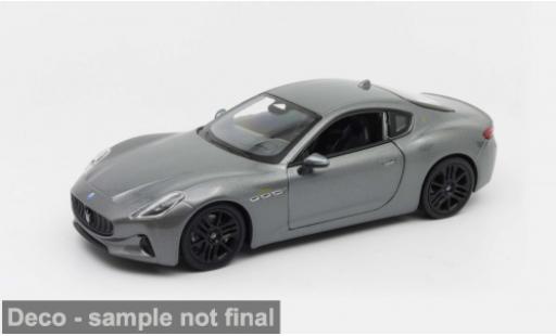Modelauto Maserati Gran Turismo Folgore grijs 2023 1/24 Welly