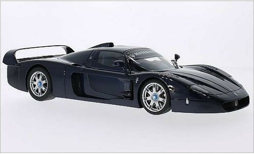 Maserati MC12 Base 1/18 Autoart metallic blauw 2004 modelauto