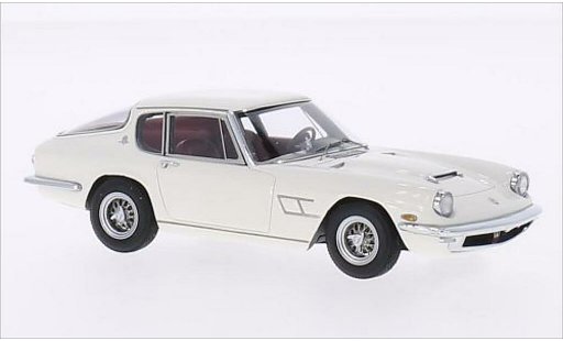 Maserati Mistral Coupe 1/43 Minichamps wit 1963 modelauto