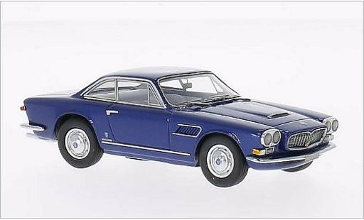 Maserati Sebring Base 1/43 Neo Serie II metallic blauw modelauto