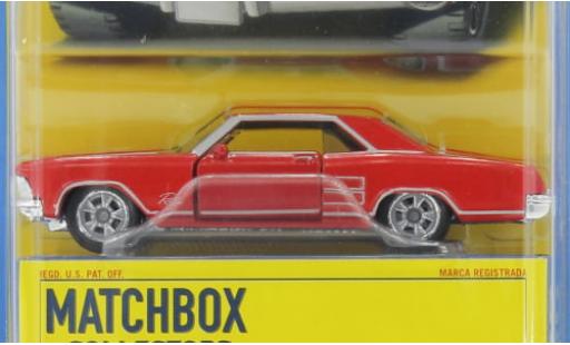 Modelauto Buick Riviera coupe rood 1964 1/64 Matchbox