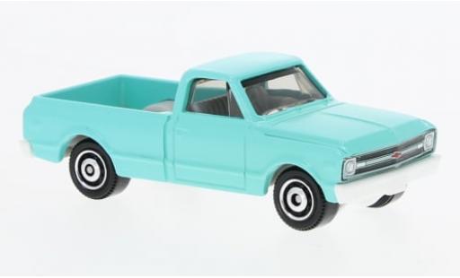 Modelauto Chevrolet C-10 Pickup turquoise 1/64 Matchbox