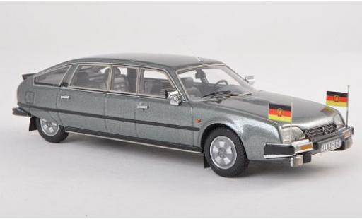 Modelauto Citroen CX Pallas 25 IE Nilsson met.-grijs-groen DDR-Staatslimousine zonder Vitrine 1/43 Matrix