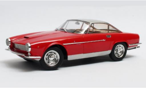 Modelauto Ferrari 250 GTE Sedan Competizione Prototipo rood/grijs 1960 1/18 Matrix
