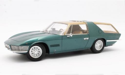 Modelauto Ferrari 330 Shooting Brake GT Vignale metallic groen/gold 1968 #7963 1/18 Matrix