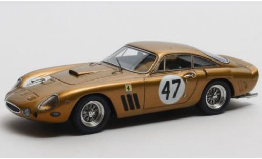 Modelauto Ferrari 330 LMB No.47 Double 500 Bridgehampton 1963 Fahrgestellnr. 4453 SA D.Gurney 1/43 Matrix
