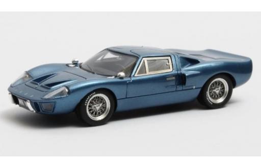 Modelauto Ford GT40 Mk III MkIII metallic blauw 1967 1/43 Matrix