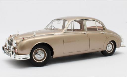 Modelauto Jaguar MK Base II gold RHD 1959 1/12 Matrix