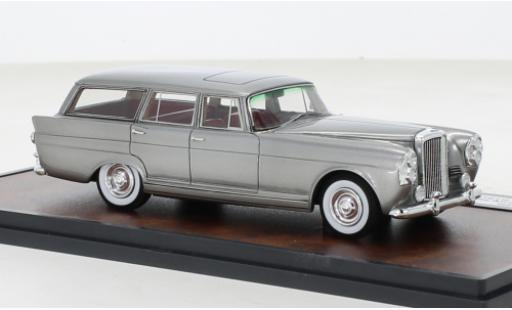 Modelauto Bentley S2 break Wendler Estate Wagon grijs RHD 1962 1/43 Matrix