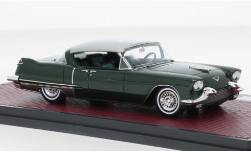 Modelauto Cadillac Eldorado concept Brougham Dream Car XP38 metallic groen/grijs 1955 1/43 Matrix