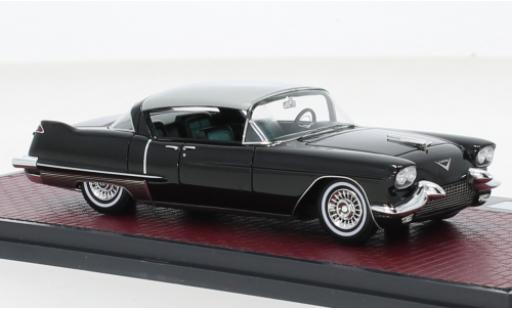 Modelauto Cadillac Eldorado concept Brougham Dream Car XP38 zwart/grijs 1955 1/43 Matrix
