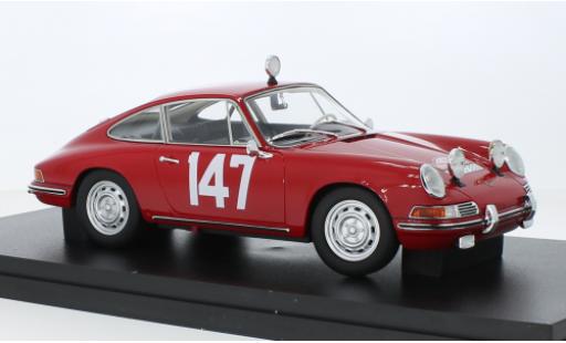 Modelauto Porsche 911 Base No.147 Rally Monte Carlo 1965 1/18 Matrix