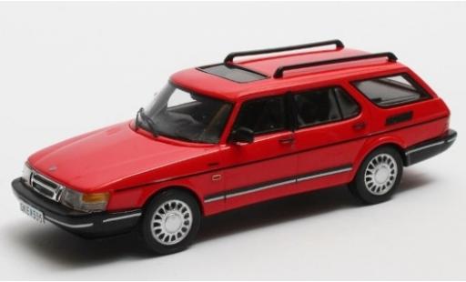 Modelauto Saab 900 Safari rood 1990 1/43 Matrix