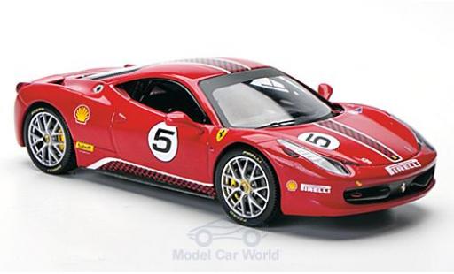 Modelauto Ferrari 458 Challenge No.5 1/43 Hot Wheels Elite
