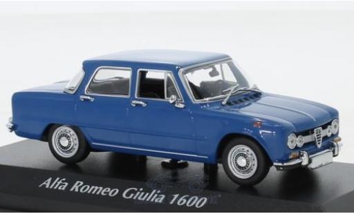 Modelauto Alfa Romeo Giulia 1600 blauw 1970 1/43 Maxichamps