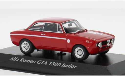 Modelauto Alfa Romeo Giulia gt junior 1300 A rood 1968 1/43 Maxichamps