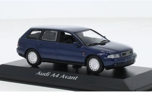 Modelauto Audi A4 avant blauw 1995 1/43 Maxichamps