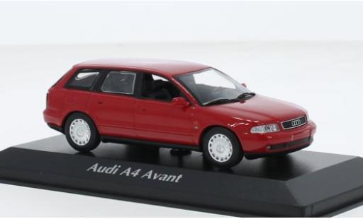 Modelauto Audi A4 avant rood 1995 1/43 Maxichamps