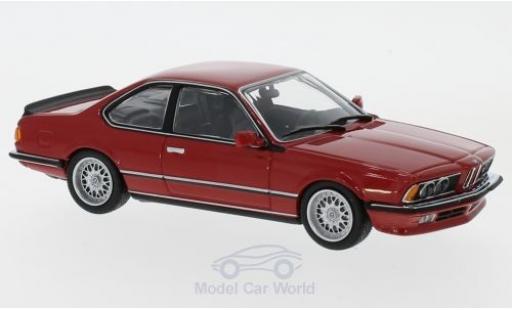Modelauto Bmw 635 CSi (E24) rood 1982 1/43 Maxichamps