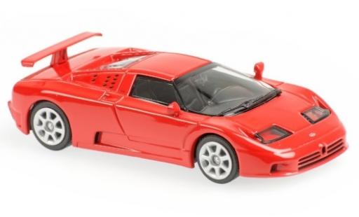 Modelauto Bugatti EB110 GT EB 110 rood 1994 1/43 Maxichamps