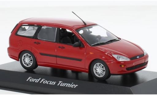 Modelauto Ford Focus Turnier MK I rood 1998 1/43 Maxichamps