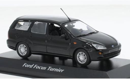 Modelauto Ford Focus Turnier MK I zwart 1998 1/43 Maxichamps